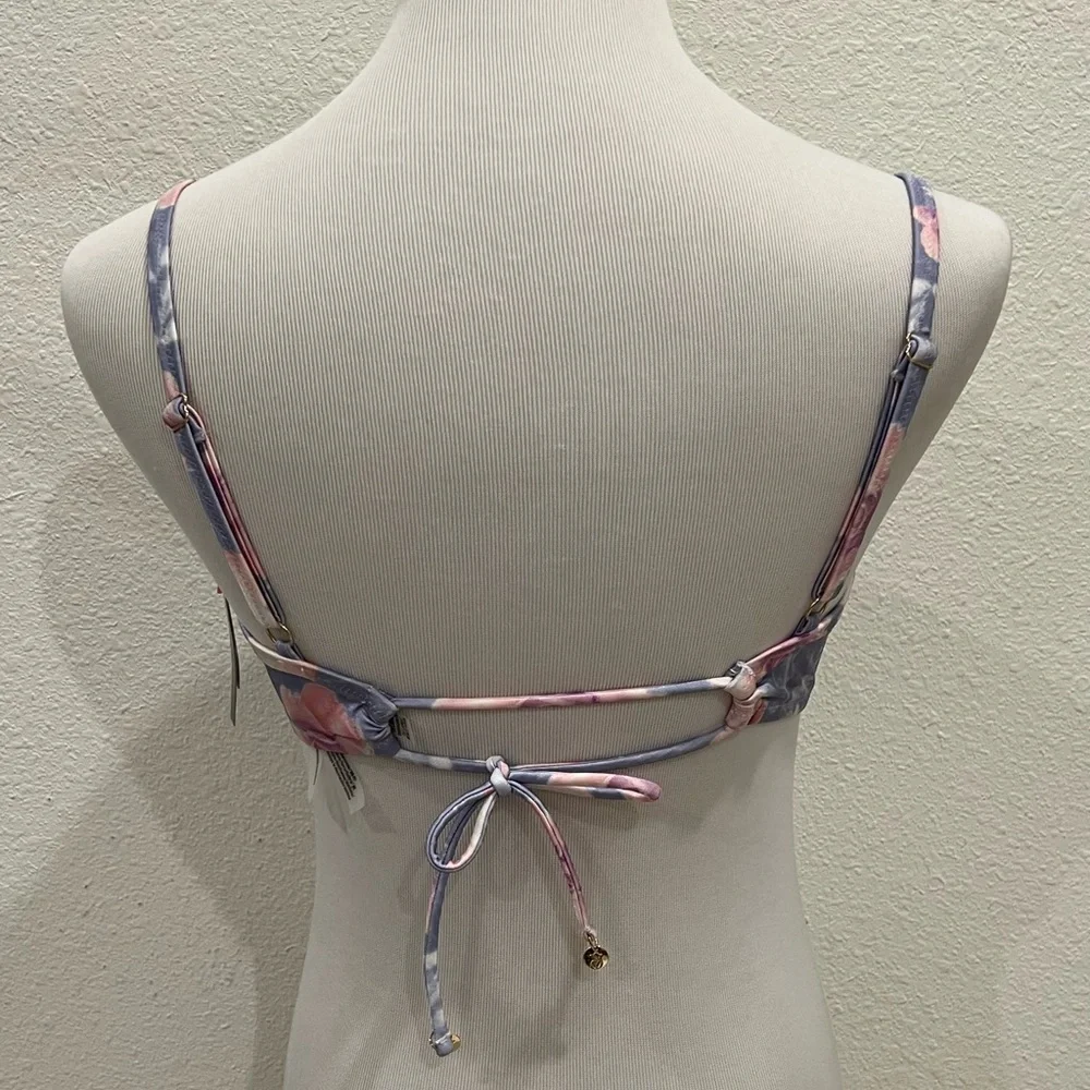 NEW Victoria's Secret Swim‎ Ruched Wicked Bikini Top 32DD Floral Underwire 32E